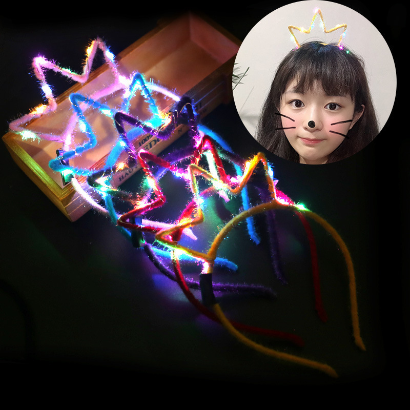 夜は光る、夜市屋台、小物、人気商品、子供用屋台、おもちゃ、女の子用帽子|undefined