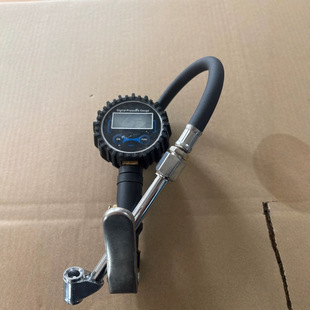 Car Tire Digital Display Tire Pressure Gauge Plus Air Gun Barometer Car Air Pump Pressure Gauge Air Gun Air Pump Nozzle