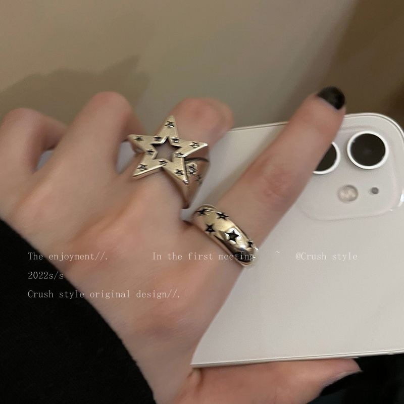 Oval Cz Engagement Ring And Stackable Minimalist Ring Set_voghion.com