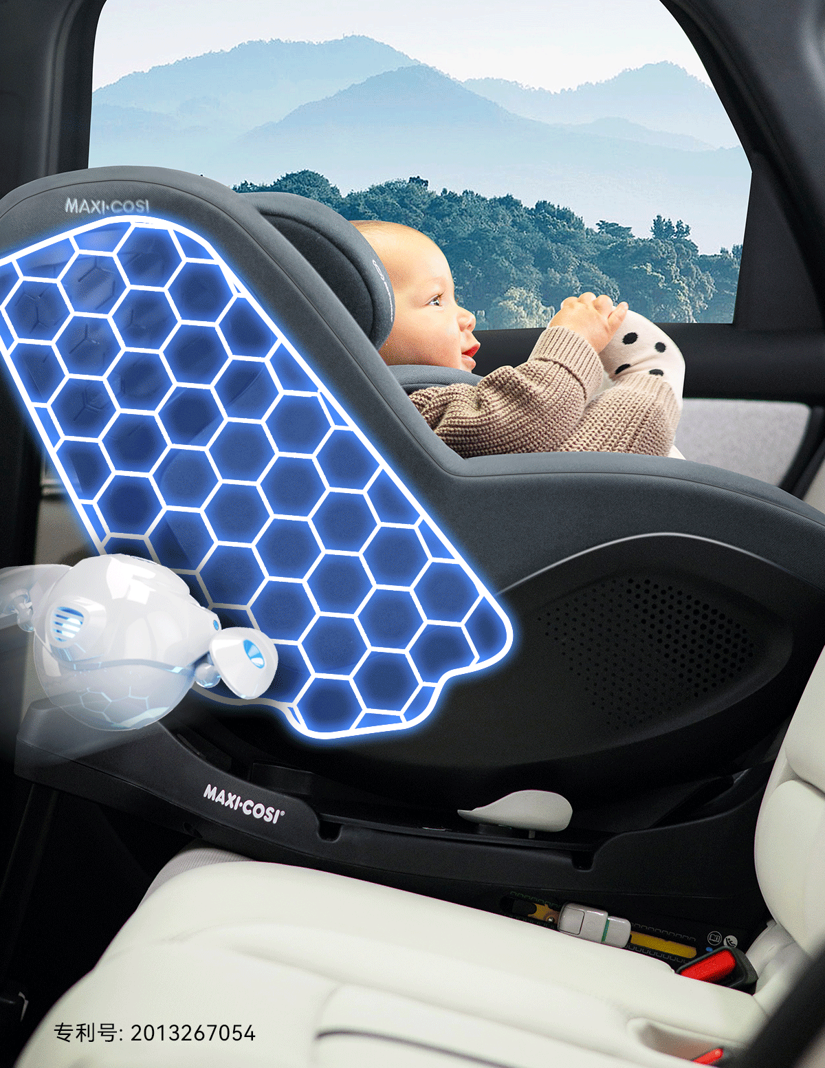 Maxicosi Mica360Pro Baby Safety Seat 360-Degree Rotation for 0-4 Years Old Children for Use in Cars