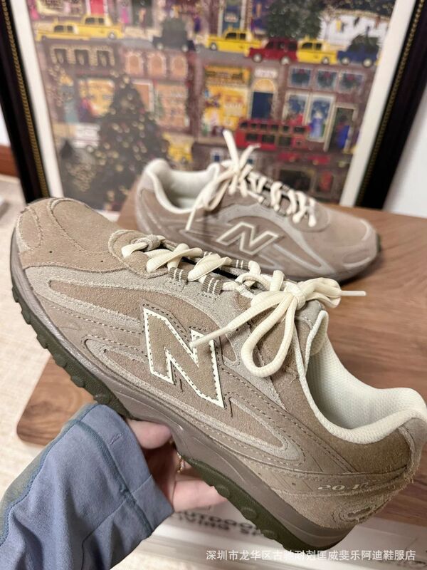 Putian Pure Original Nb204L Series Light Brown Men's and Women's Couples Retro Casual Versatile Breathable Moral Training Sports Shoes Putian Pure Original Nb204L Series Light Brown Men's and Women's Couples Retro Casual Versatile Breathable Moral Training Sports Shoes
