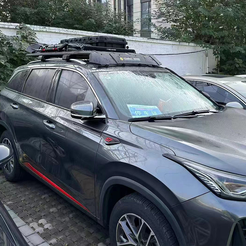 Changan Cs75 Roof Rack Side Tent Explorer Roof Rack Outdoor Off-Road Modification Aluminum Alloy Flat Roof