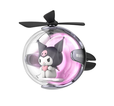 Popular Flying Ball Car Air Car Perfume Aromatherapy - kuromicomes-with-2-scented-aroma-pads-flying-ball-car-air-freshenerofficially-licensed-odor-eliminator-fragrance-enhancer