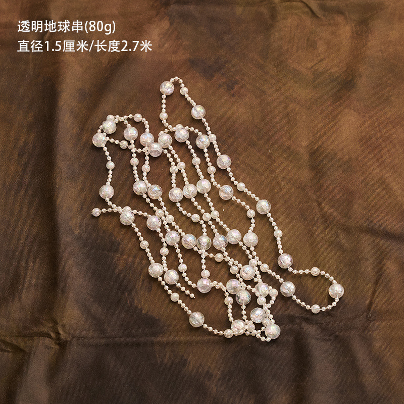 Cadena de tierra transparente