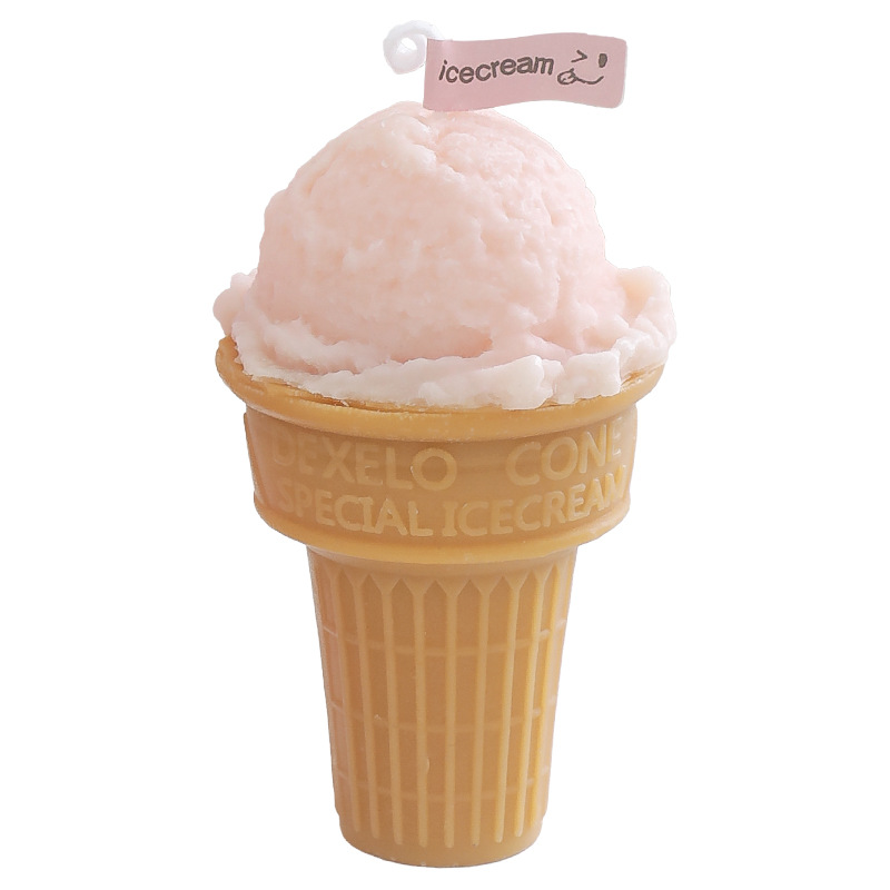 Velas de helado hechas a mano estilo creativo perfumes regalos vela atmósfera sensación de regalo mano al por mayor vela de incienso