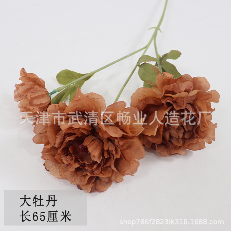 3 gros caramel de pivoine
