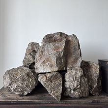 pu石头树造景岩石泡沫石假山石灰色黄色商场橱窗摆件套餐一套餐二