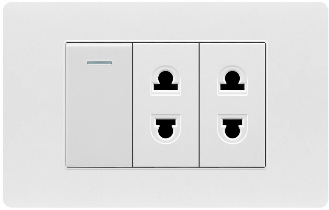 118 enchufe de alimentación del panel de conmutación de comercio exterior interruptor oculto doméstico enchufe de conmutación europeo inglés - Americano - tailandés image 25