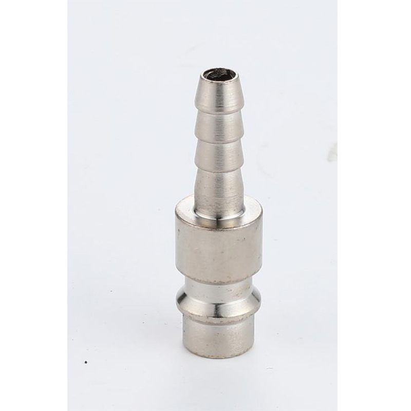 Conector Rápido Neumático Tipo C de Hierro Niquelado Autobloqueo para Carpintería y Reparación Automotriz