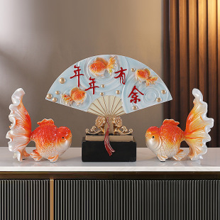 Every year, Yuxin Chinese creative home decoration hallway wine cabinet TV cabinet living room decoration housewarming gift