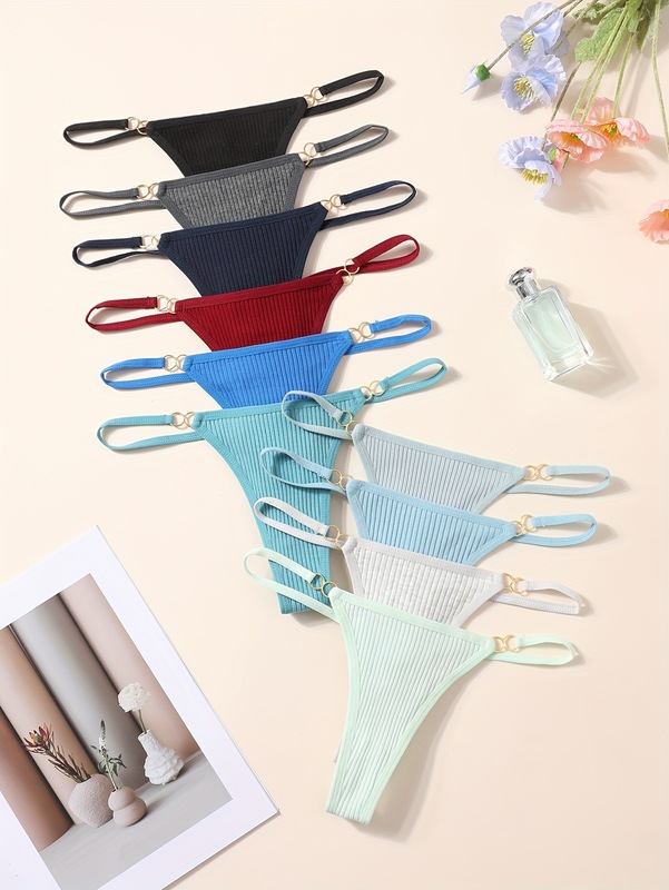 Elegant Thongs Soft Comfort 10pcs Elegant Thongs Soft跨境|undefined