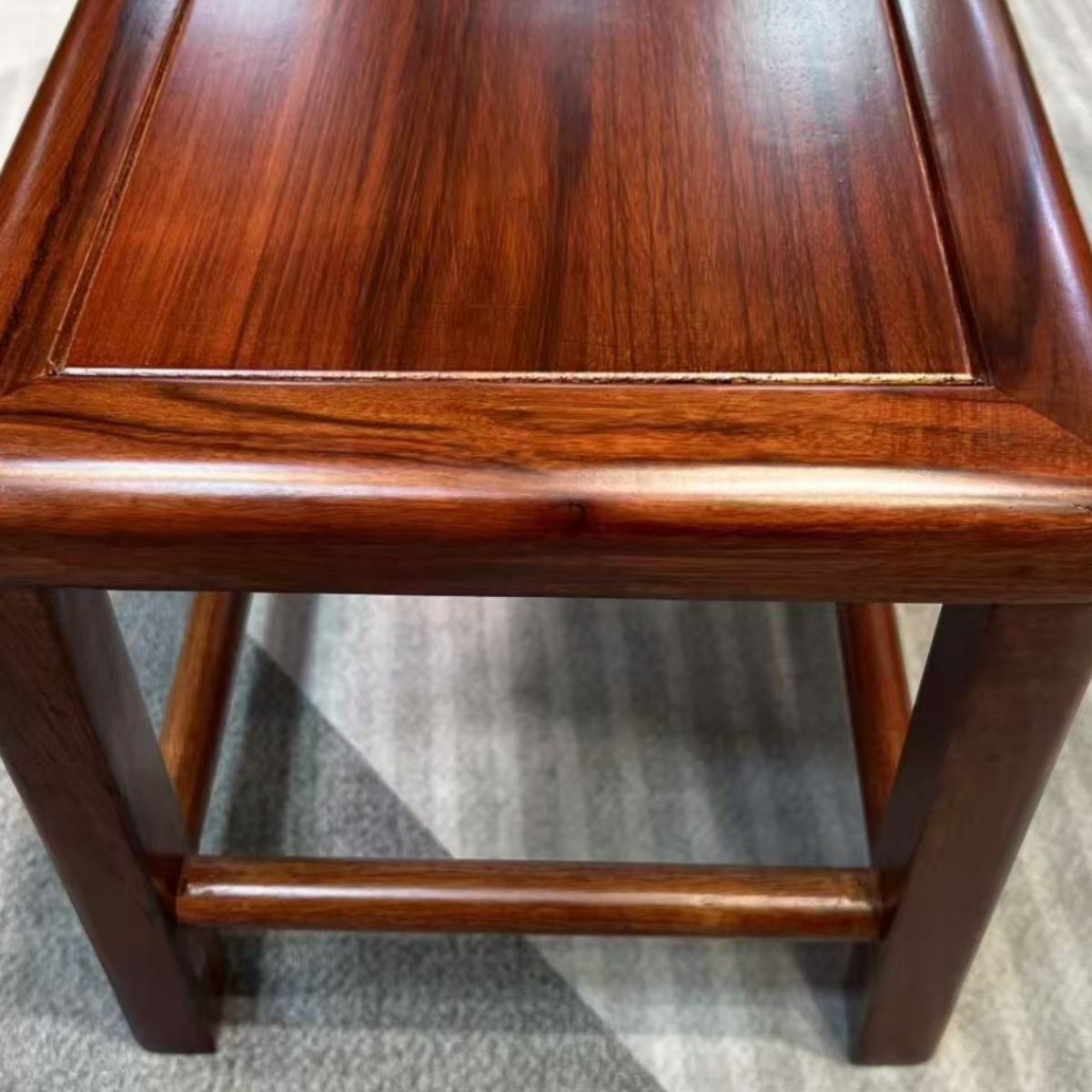 Wholesale African Rosewood Small Square Stool for Home Living Room New Chinese Style Chair Solid Wood Small Low Stool Bench Children's Wood