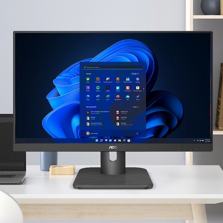 AOC X23E1H 22.5 inch AH-IPS LCD commercial Wall Mount 16:10 eye protection 24 screen 22