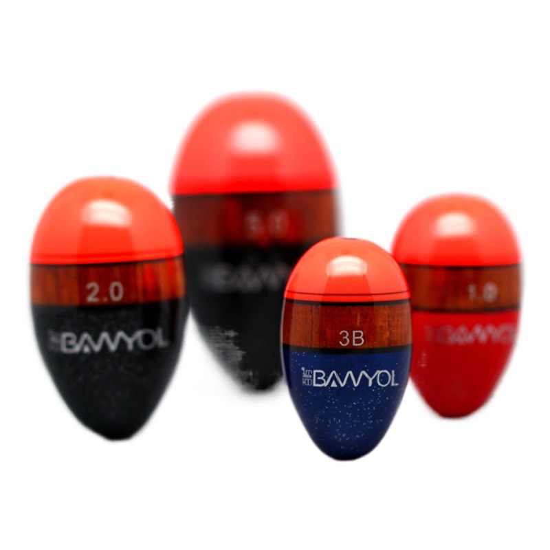 Baiyu paulownia Bobo float water rock fishing float sea fishing floating raft fishing float anti-collision long shot Phoenix wood floating fishing float