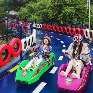 Volley mountain pulley scenic track pulley equipment outdoor large leisure amusement equipment manufacturers in stock