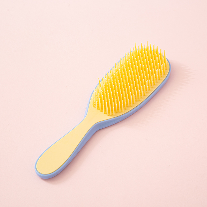 Mango largo costilla peine celebridad de Internet mismo estilo no anudado mullido masaje peine hogar costilla peine peluquería peine del pelo al por mayor