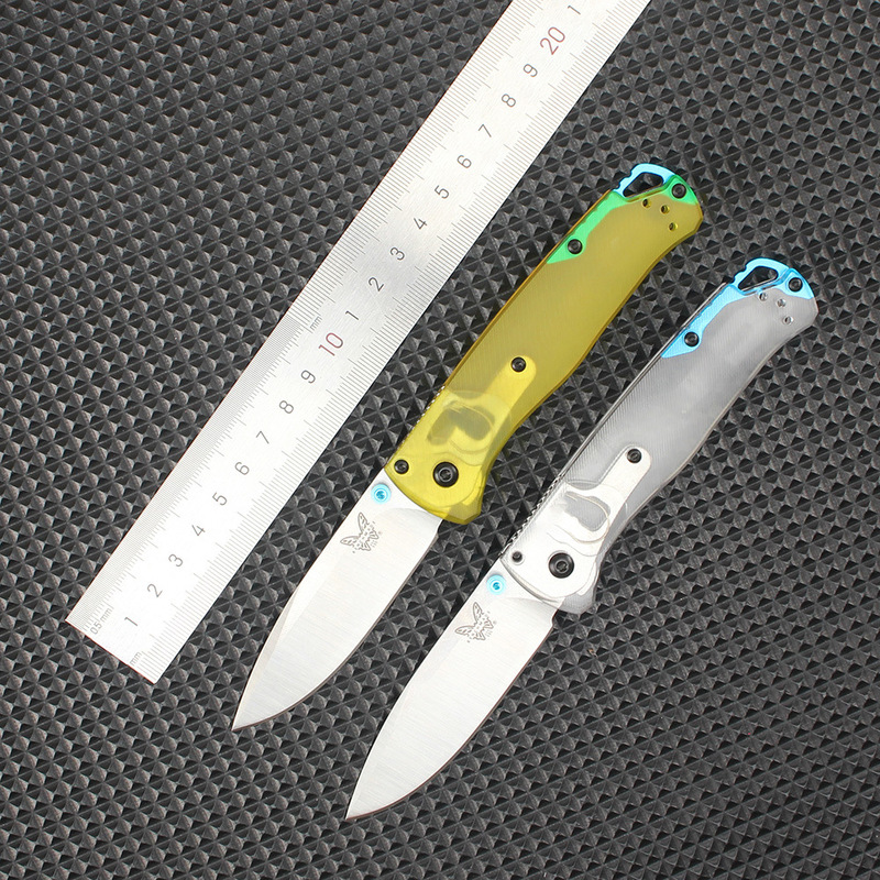 Cross-Border Hot-Selling Benchmade Butterfly 535 Outdoor Folding Knife with Pei Handle, Portable Edc Folding Camping Knife Cross-Border Hot-Selling Benchmade Butterfly 535 Outdoor Folding Knife with Pei Handle, Portable Edc Folding Camping Knife