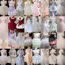 2025新款洛丽塔吊带连衣裙女装辣妹纯欲温柔蝴蝶结公主裙连衣裙