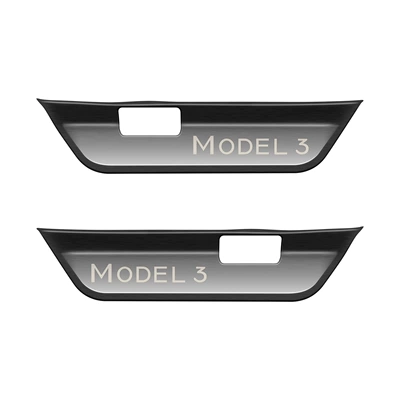 and Rear Door Sill Strips, Şüşə kənarı xromları/moldingləri - huanxin-3-back-door-black-wire-drawing