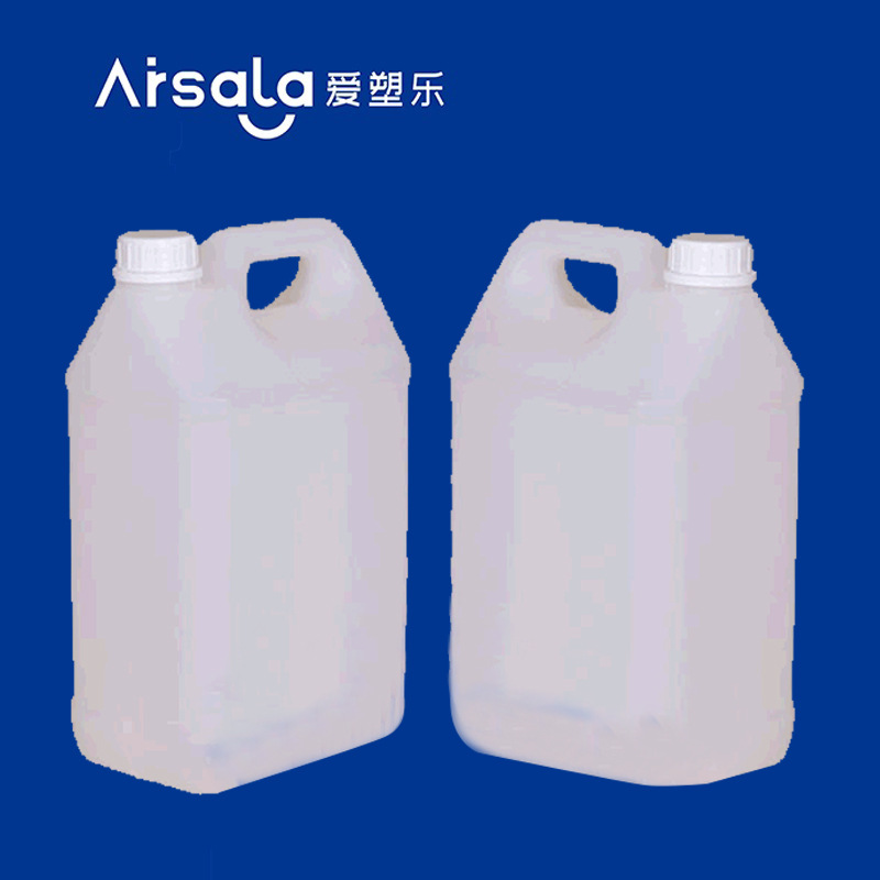 5L塑料桶4公斤扁方桶化工包装桶农药瓶方形小油壶塑料包装瓶