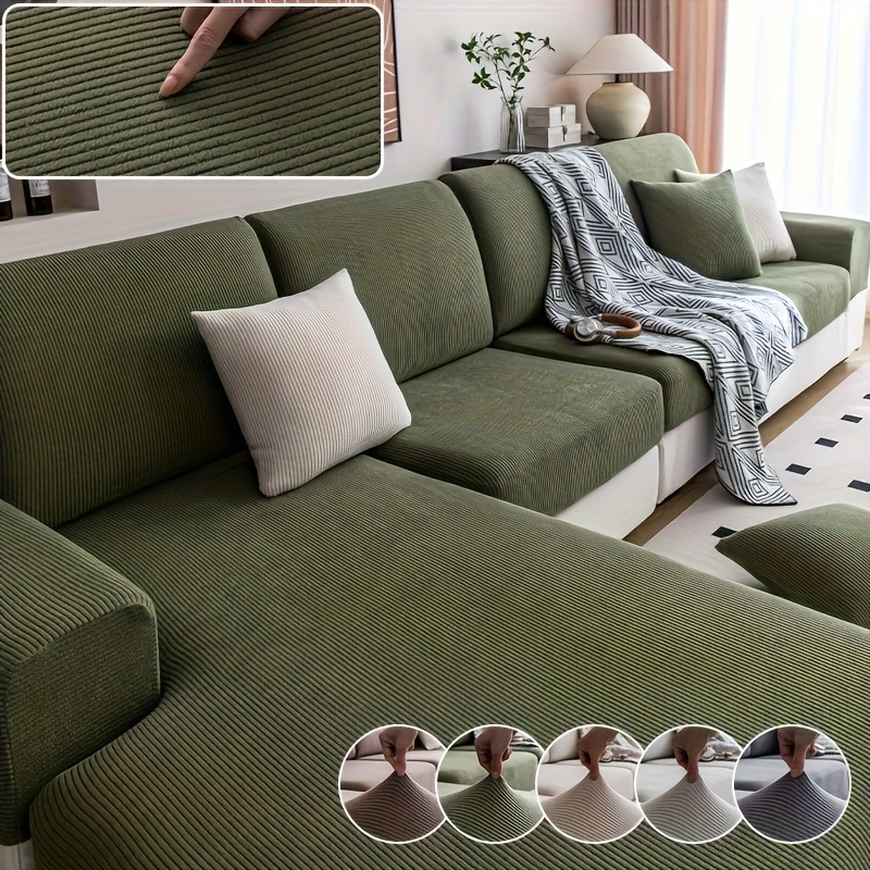 Moderno y simple cubierta de sofá elástico cubierta de cojín de sofá universal todo incluido cubierta de sofá universal se puede lavar a máquina cuatro estaciones cubierta de sofá universal