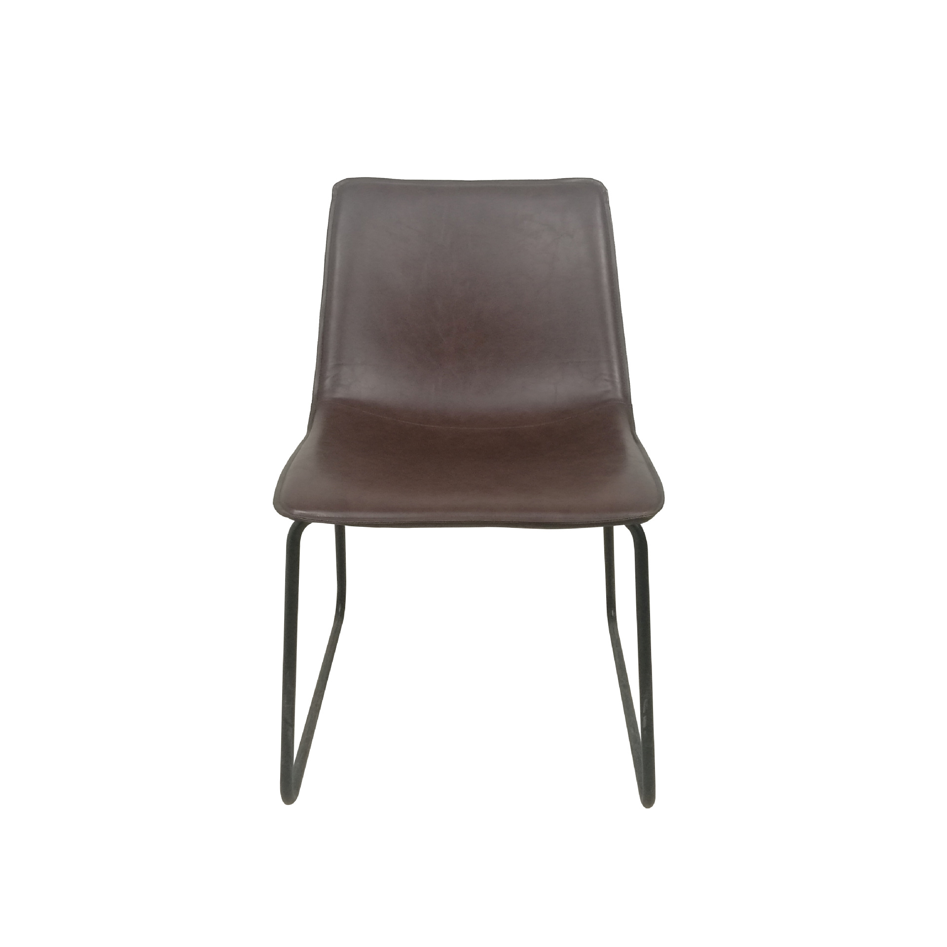 Sillas de comedor de lujo minimalistas italianas, sillas de comedor de PU retro, sillas de hotel nórdicas modernas, taburetes image 6