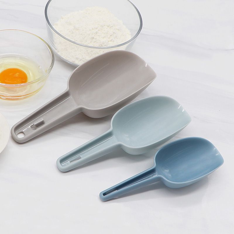 Thickened Plastic Ice Shovel Household Colorful Flour Shovel Food Shovel Multifunction Popcorn Shovel Seed Shovel Grain Shovel