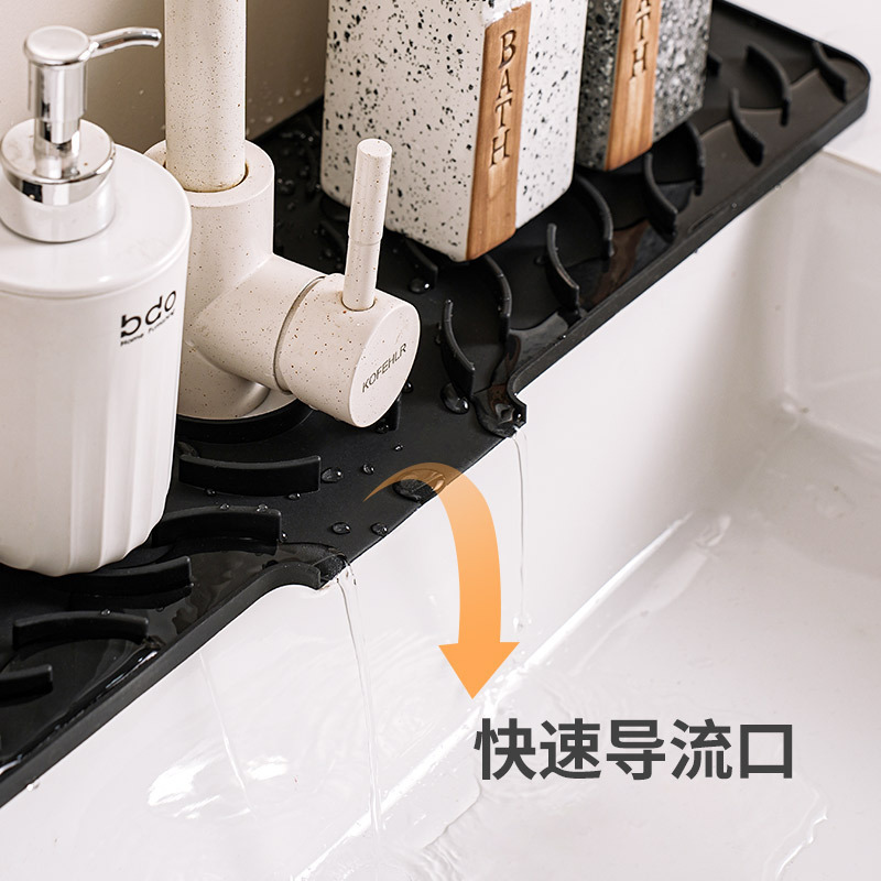 almohadilla de agua de cocina anti-deslizante almohadilla de aislamiento térmico almohadilla de protección de encimera de cocina resistente a altas temperaturas almohadilla de platos de cocina