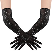 E 75215 Long Glove with Rhinestones �������� ŷ���羳