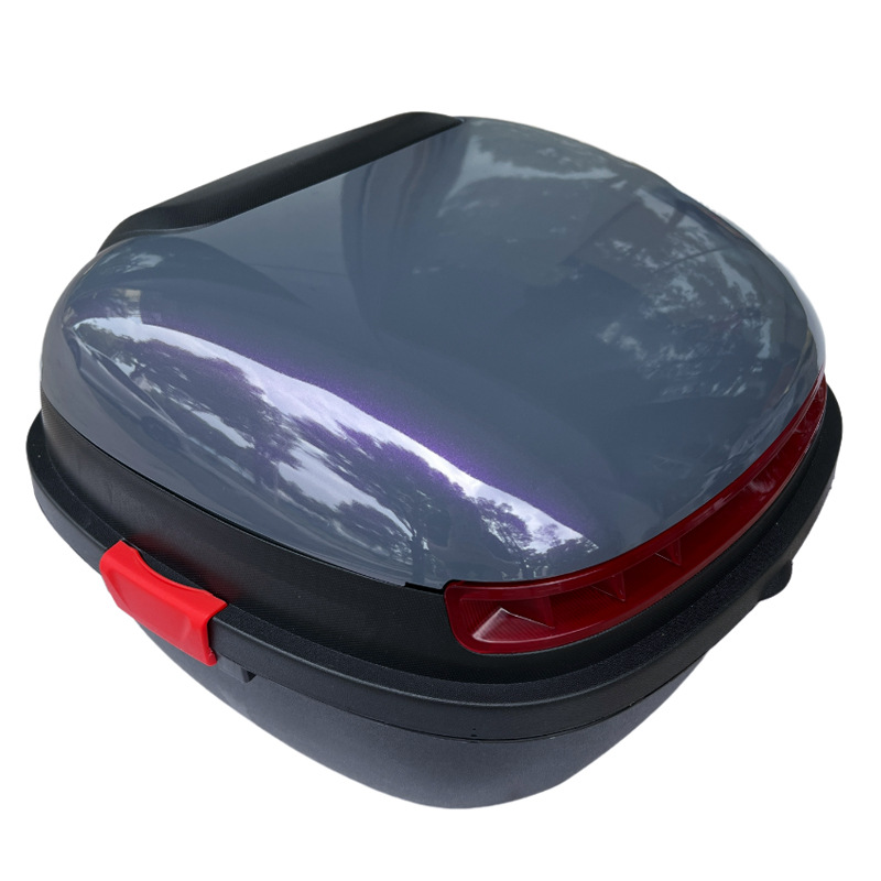 Suitable for Yadea, Aima, Tailing, Luyuan, and Xiaoniu Electric Scooters, Trunk Battery Car Rear Trunk Storage Box, Off-Road Model