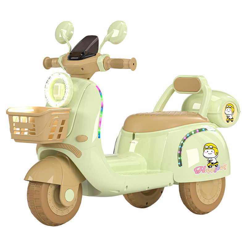 Triciclo Eléctrico Infantil con Control Remoto de Doble Asiento image 6