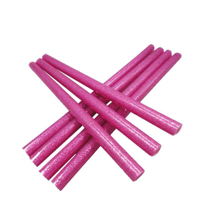 广东华春饰品配件热熔胶生产厂家 环保品质可供出口 紫色热熔胶棒