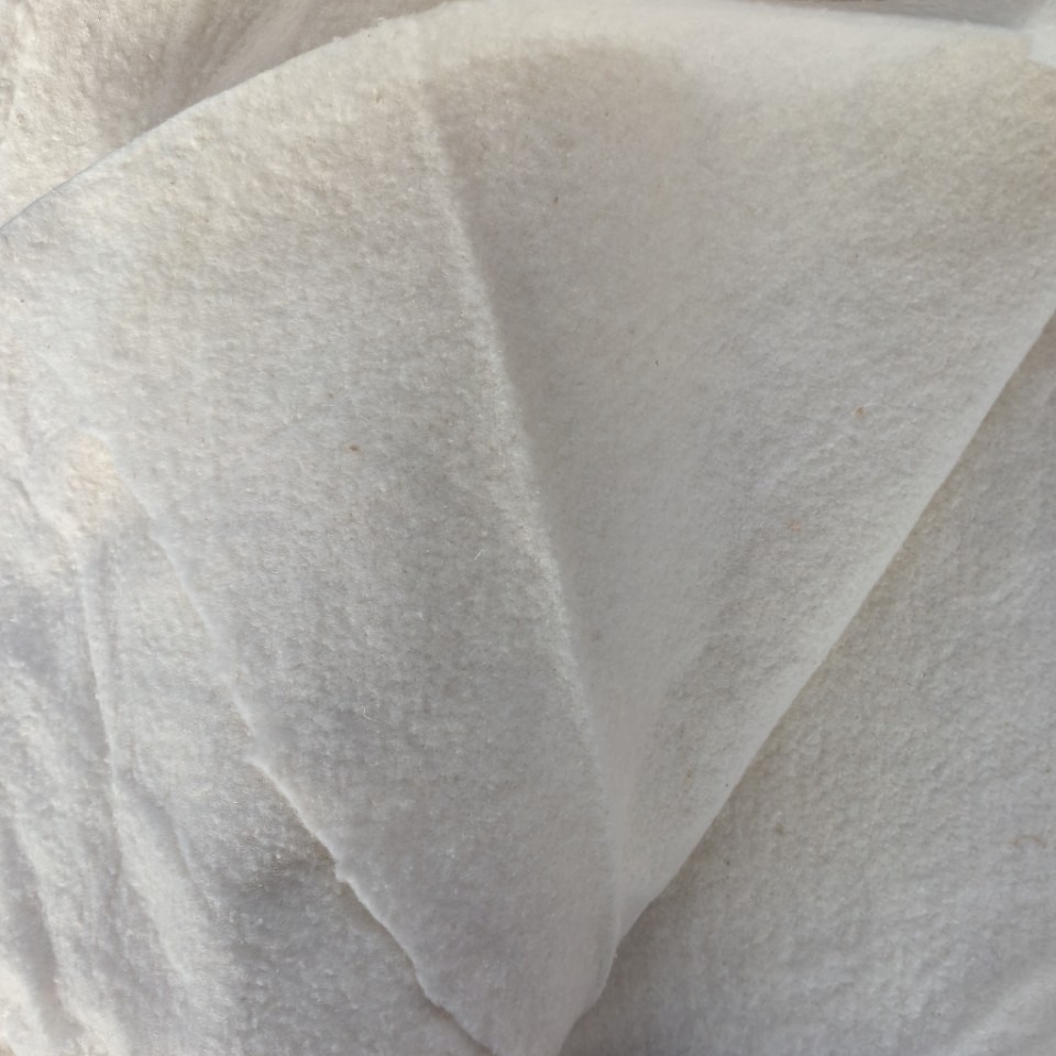 针刺棉 制针刺无纺布批发  白色毛毡布无纺布