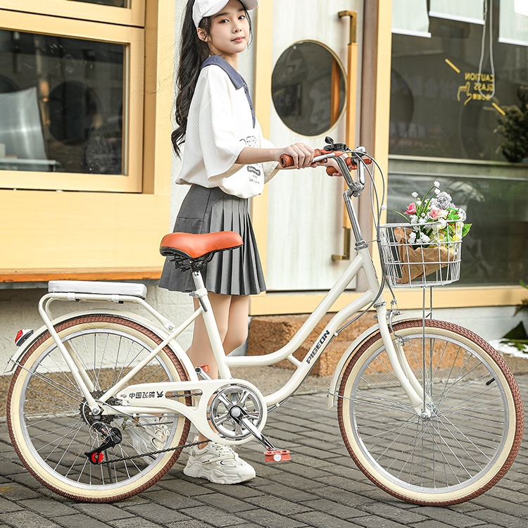 Bicycle for Women, Adult Student 22/24/ 26inch Women's Commuter Bike for Commuting to Work, Variable Speed Lady's Bike
