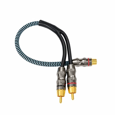 Car audio cable RCA splitter Other Car Video - tb2200-one-female-and-two-males