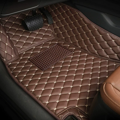 Universal Foot Pad, Mats for the Main Driver's Seat - main-driver-single-layer-brown