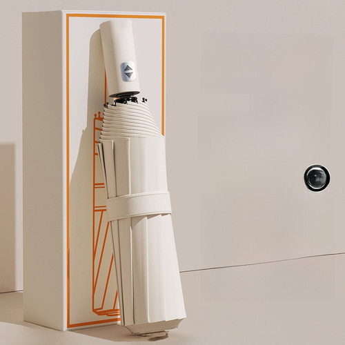 Automatic Rain Umbrella Folding Umbrella High-end 24-bone Large Sunny Rain Umbrella with Logo Print Sun Umbrella