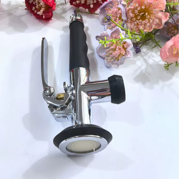 High pressure spring kitchen faucet fittings nozzle pressurized small shower nozzle hand-held push-type spray gun head water outlet