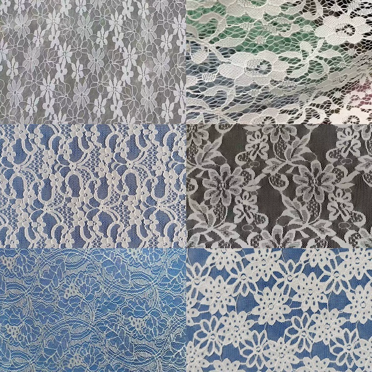 Прямые поставки с фабрики: эластичная жаккардовая тесьма из нейлона, кружево для вышивки, кружево «реснички»