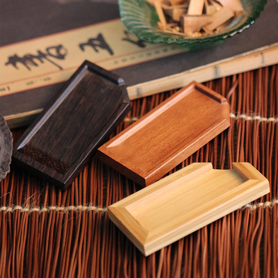 批发香道用具切香板黑檀木切香台沉香檀香隔火熏香切香料台|ms