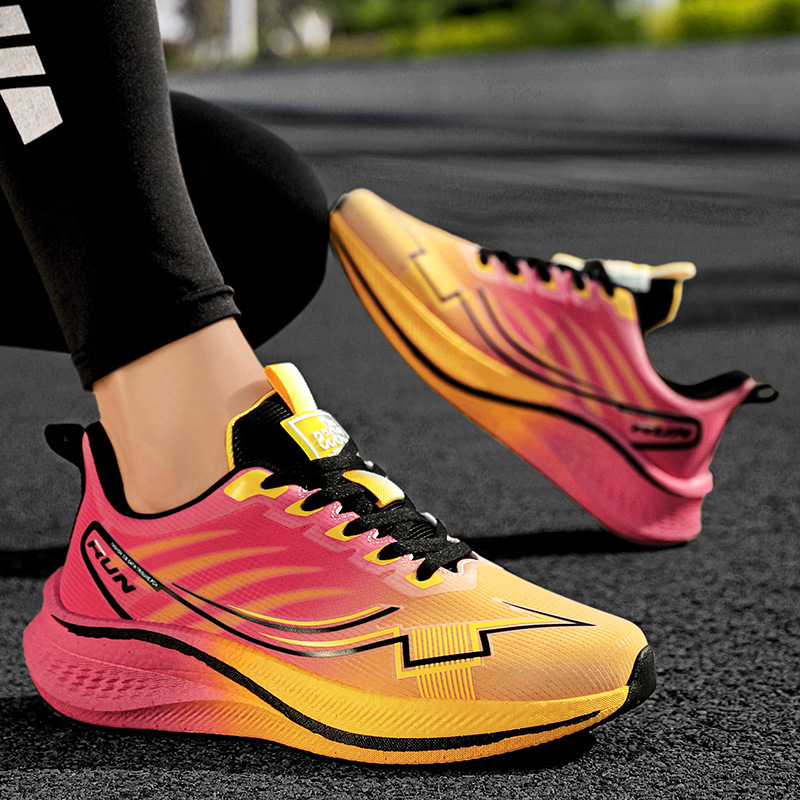 Comercio exterior 48 zapatos de corrida de carbono de cuero para hombres zapatos deportivos de maratón profesional zapatos de entrenamiento físico para estudiantes