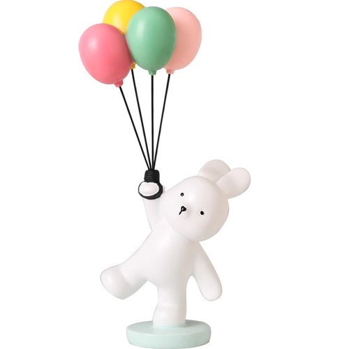 Creative bunny ornaments wine cabinet bookshelf decoration home living room children's room cute accessories housewarming gift