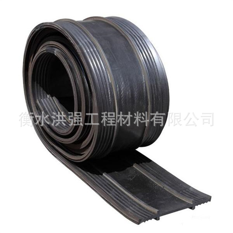 供应350*6中埋式651型橡胶止水带工程隧道用背贴式钢边P型止水带