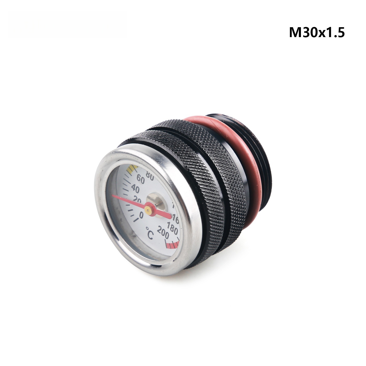 Motuoche Motorcycle Modified Oil Meter Engine Temperature Dipstick M30x1.5 M20*1.5 (Digər kuzov və aksesuarlar) - m3015-black