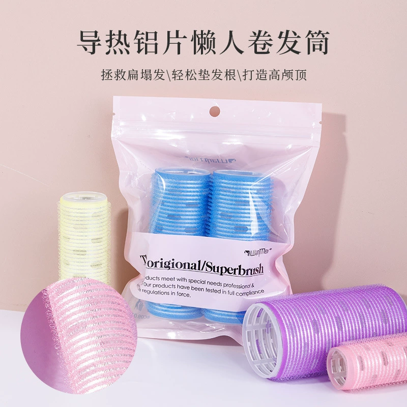 Self-adhesive curly wavy bangs