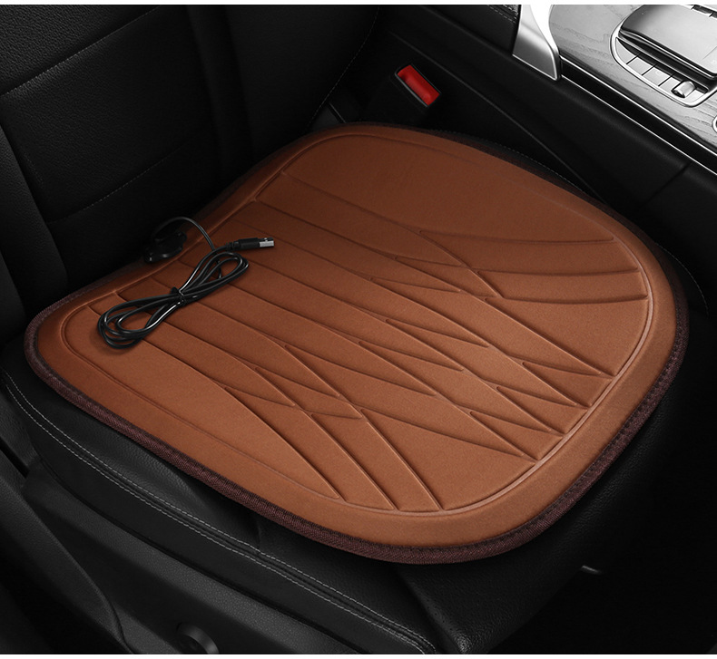 Customized Car Heated Seat Cushions, Winter Plush Car Electric Heated Seat Cushions, Wholesale for Winter Use, Factory Direct Delivery