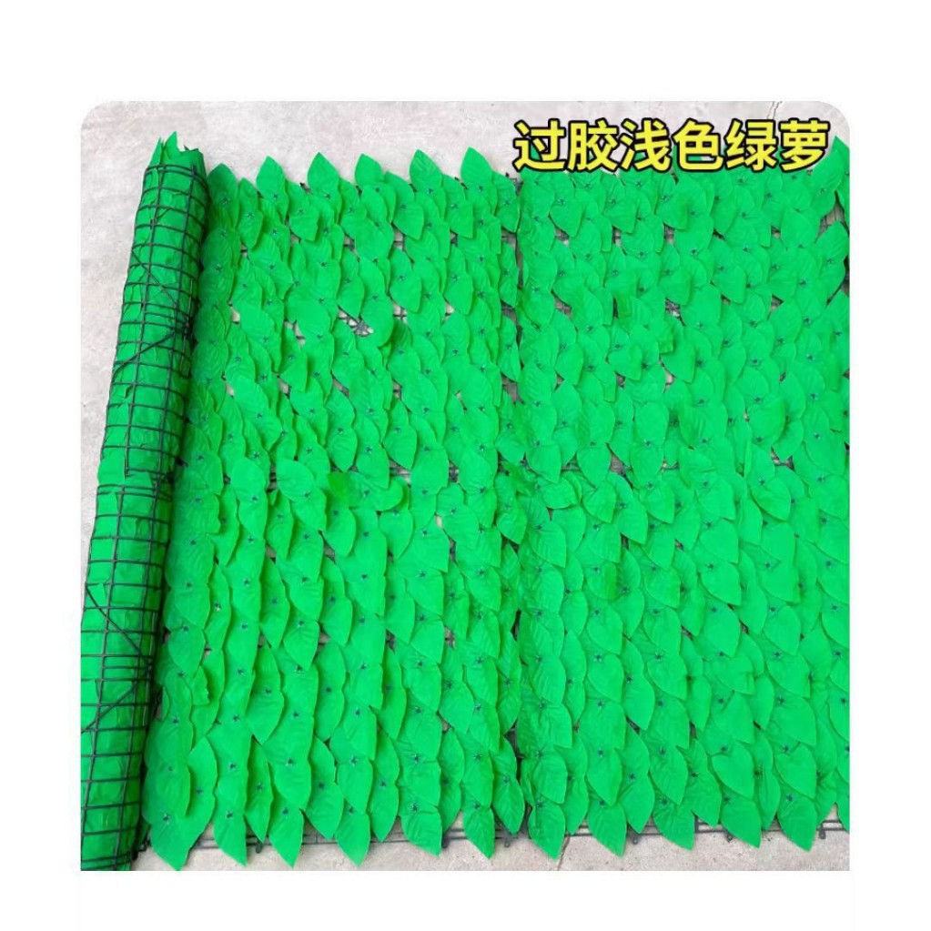 Comercio exterior transfronterizo de Amazon simulación planta valla valla césped uva valla de hoja verde valla valla