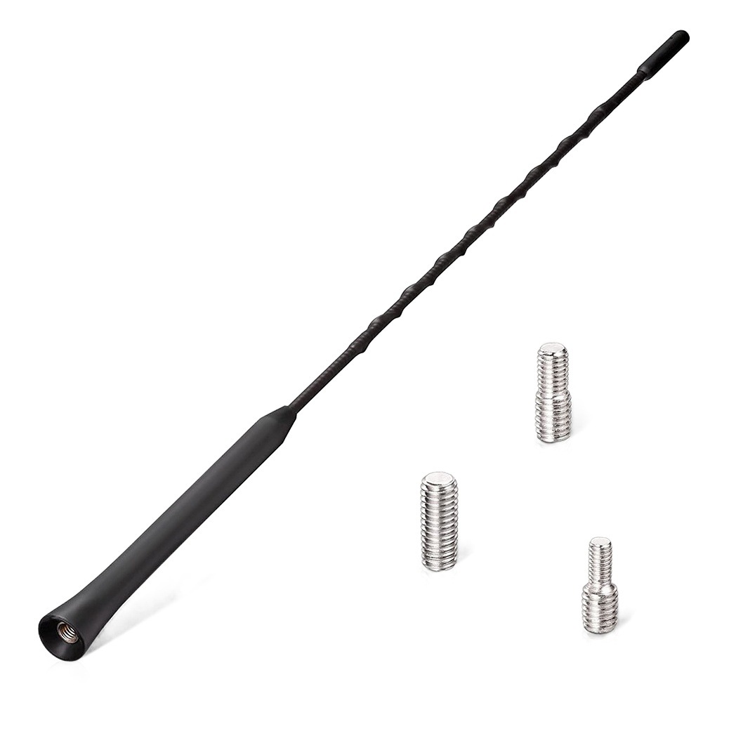 Car universal roof radio antenna 9-11-16 inch AM / FM modified antenna pole with 3 screws