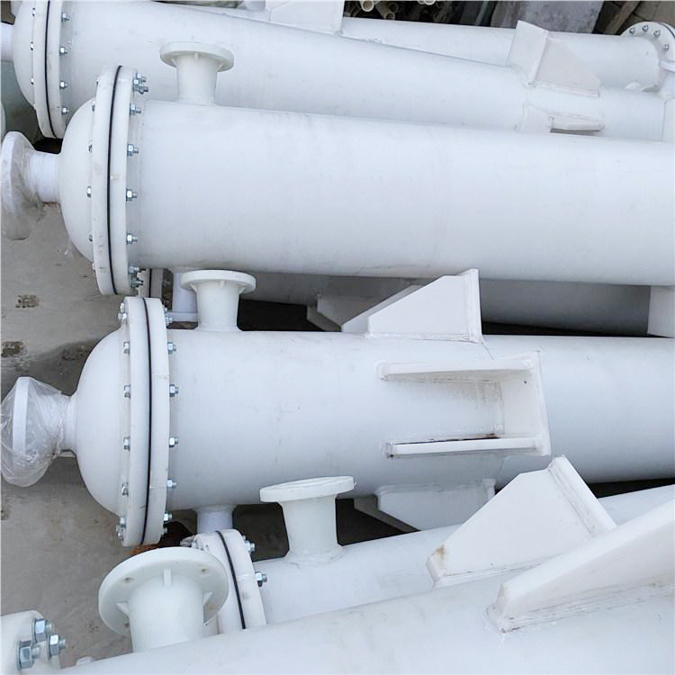 厂家加工聚丙烯换热器pp塑料列管式化工冷凝器 PP换热器 PP冷凝器