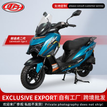 外贸跨境剑齿虎新款摩托车电喷踏板摩托车燃油车男女款摩托车出口